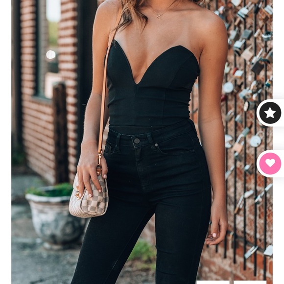 Deep V BodySuit NEVER WORN!!! - Picture 2 of 2